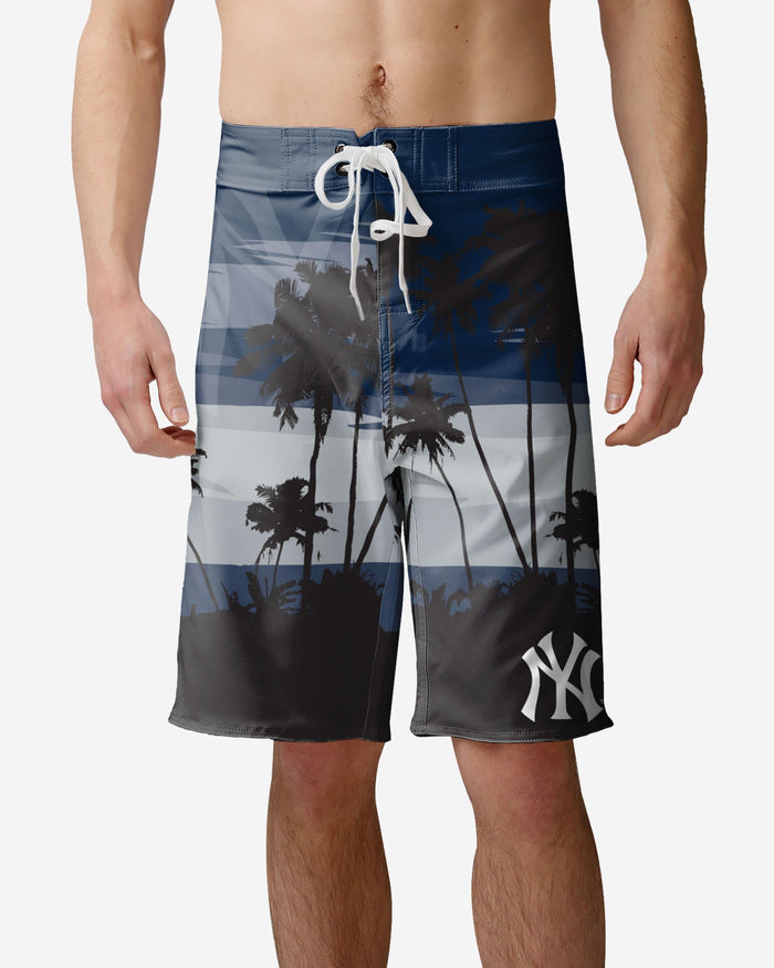 New York Yankees Sunset Boardshorts FOCO S - FOCO.com