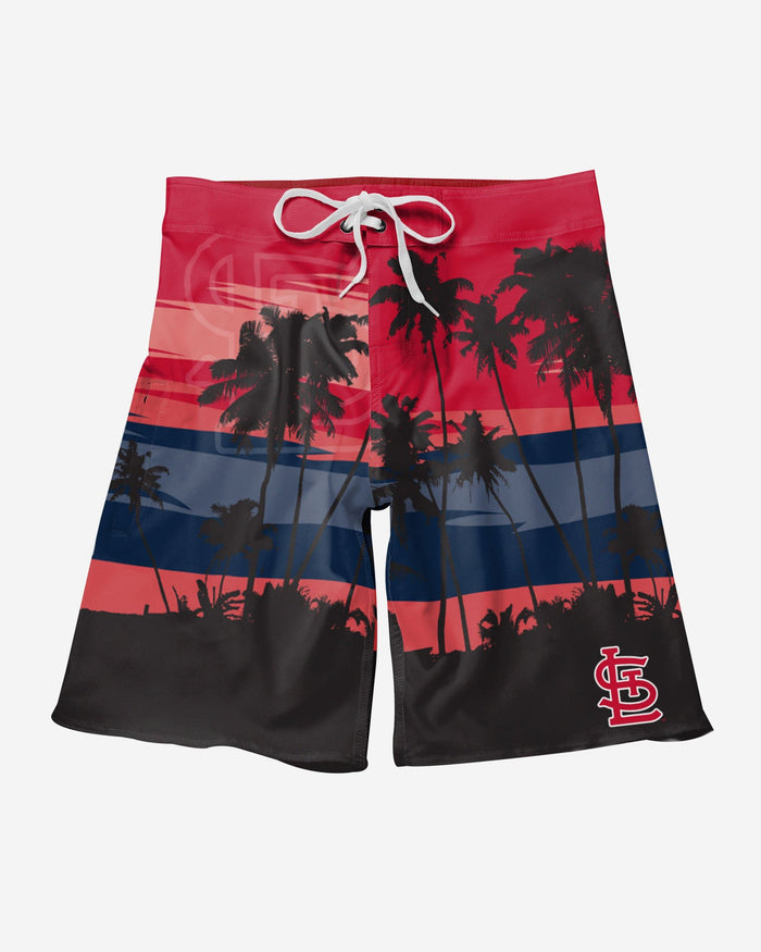 St Louis Cardinals Sunset Boardshorts FOCO - FOCO.com