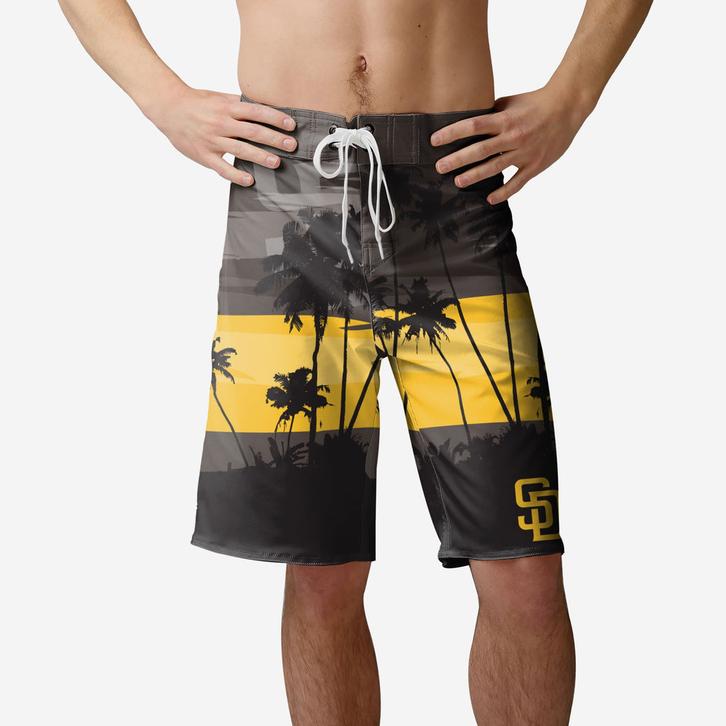 San Diego Padres Sunset Boardshorts FOCO S - FOCO.com