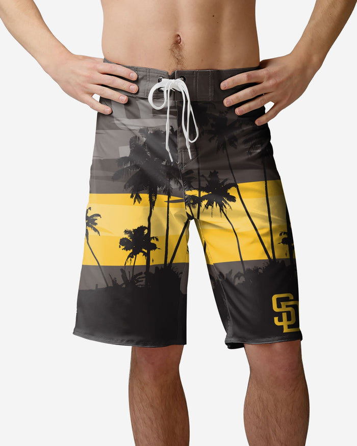 San Diego Padres Sunset Boardshorts FOCO S - FOCO.com