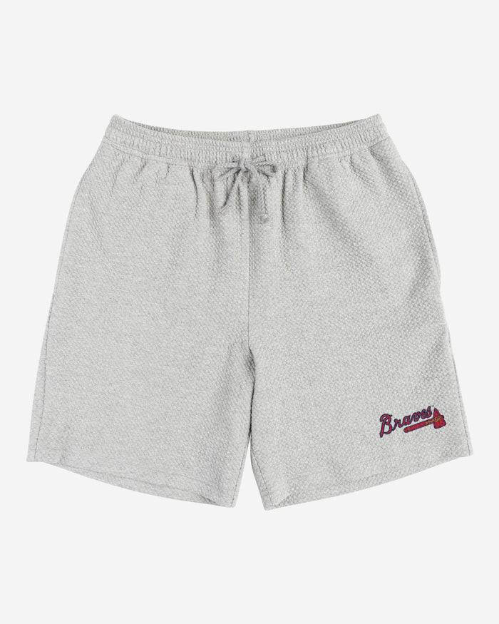 Atlanta Braves Gray Woven Shorts FOCO - FOCO.com