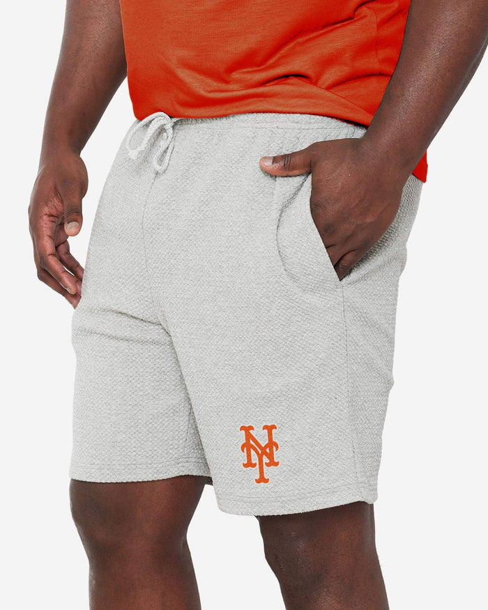 New York Mets Gray Woven Shorts FOCO - FOCO.com