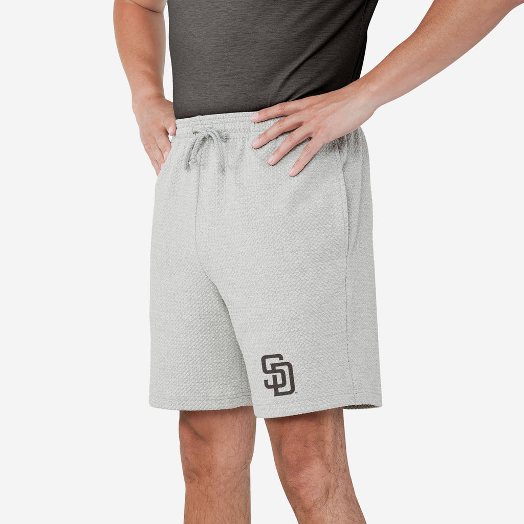 San Diego Padres Gray Woven Shorts FOCO S - FOCO.com