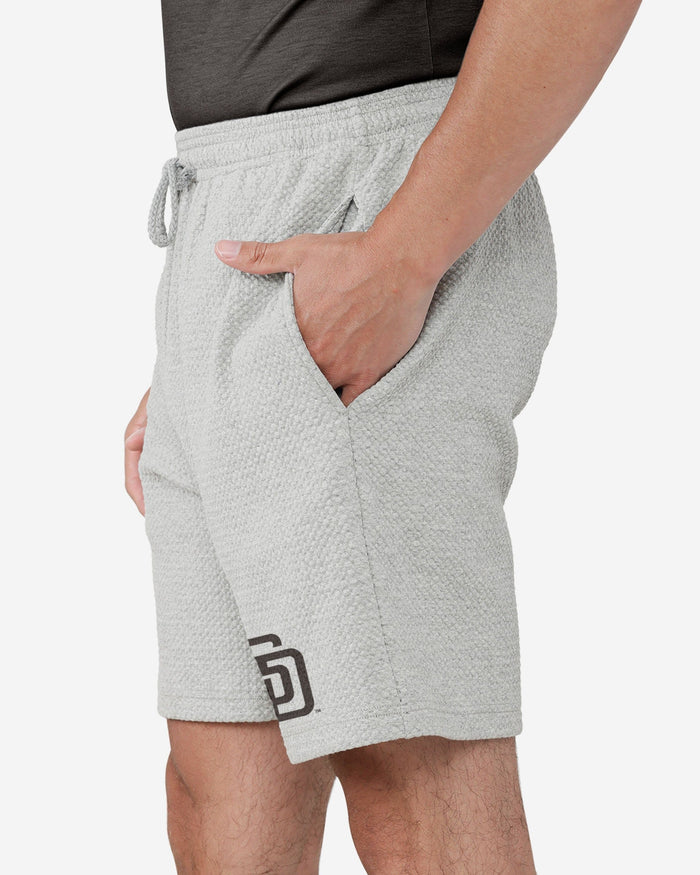 San Diego Padres Gray Woven Shorts FOCO - FOCO.com