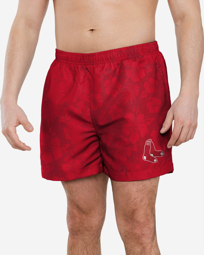 Boston Red Sox Color Change-Up Swimming Trunks FOCO S - FOCO.com