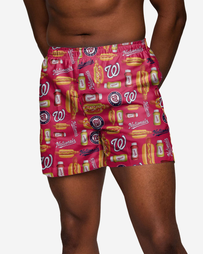 Washington Nationals Grill Pro Swimming Trunks FOCO S - FOCO.com