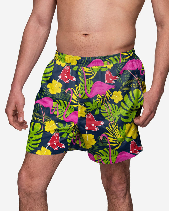 Boston Red Sox Highlights Swimming Trunks FOCO S - FOCO.com