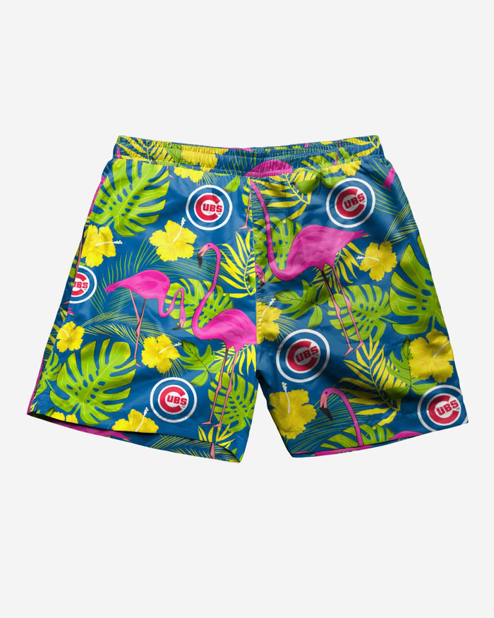 Chicago Cubs Highlights Swimming Trunks FOCO - FOCO.com