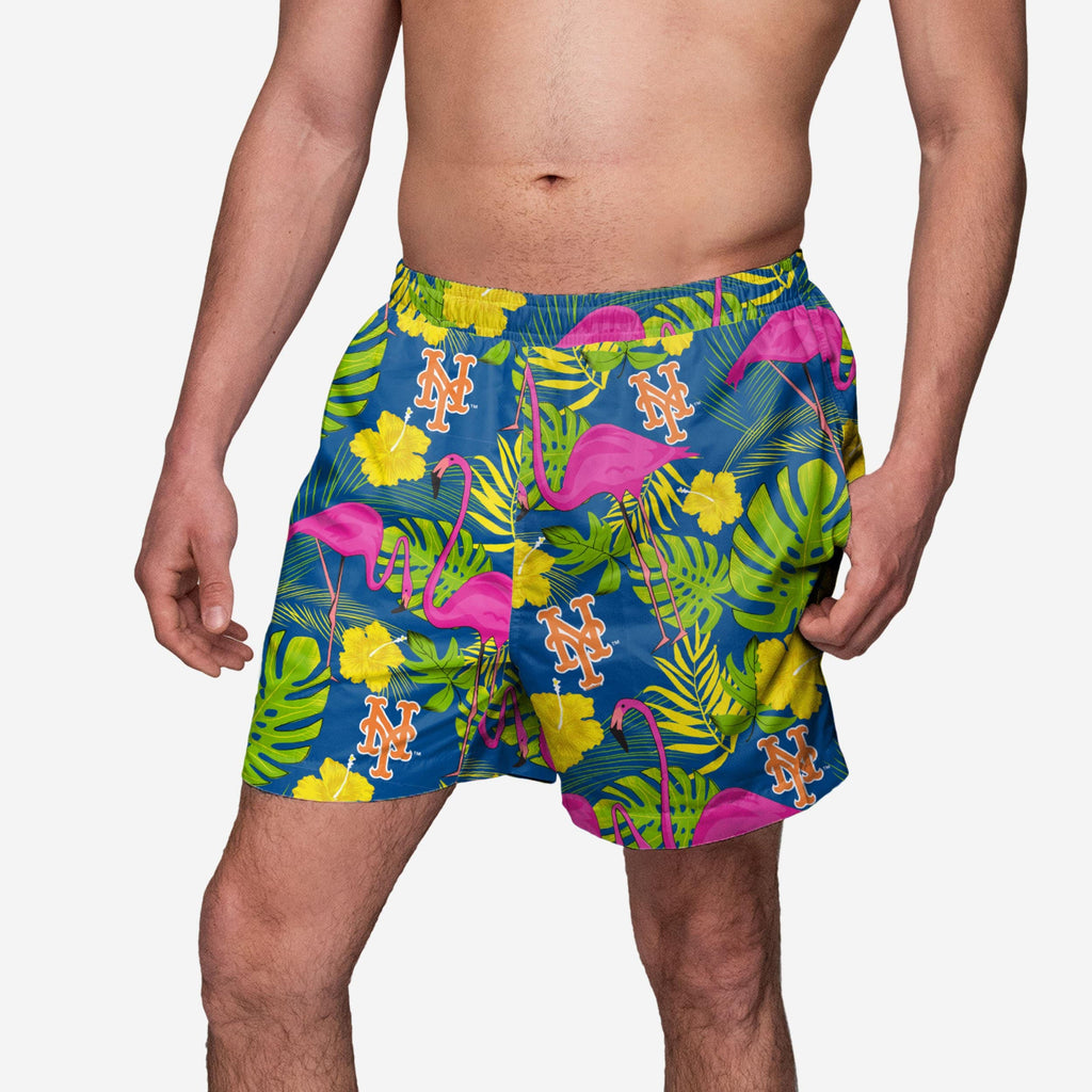 New York Mets Highlights Swimming Trunks FOCO S - FOCO.com