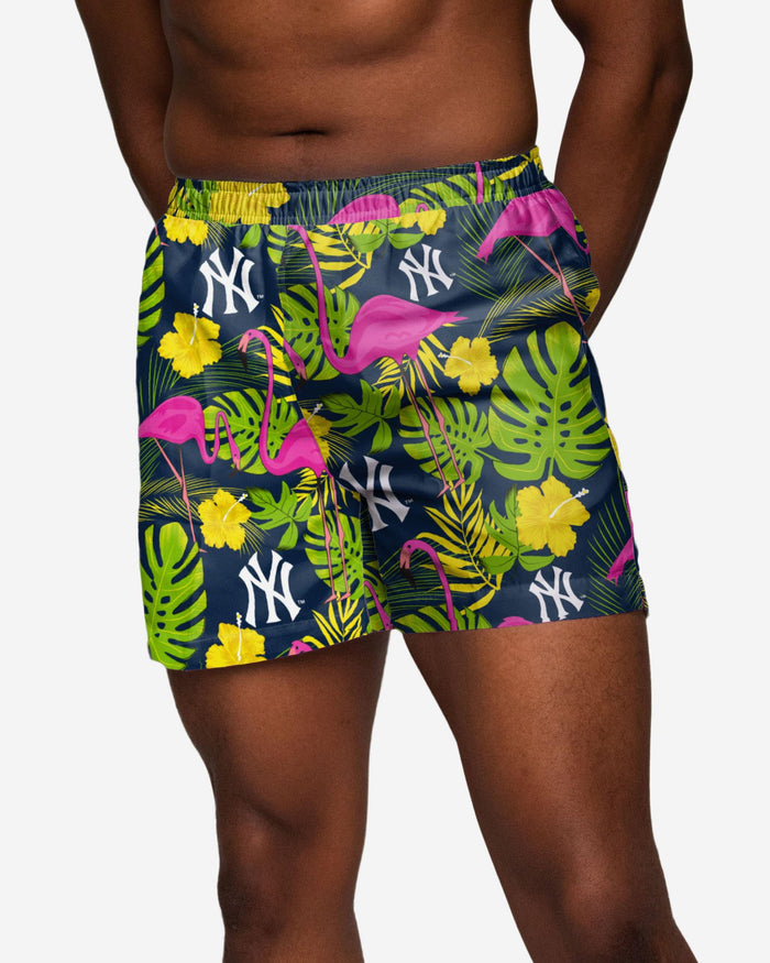 New York Yankees Highlights Swimming Trunks FOCO S - FOCO.com