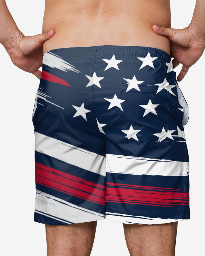 Atlanta Braves Americana Swimming Trunks FOCO - FOCO.com