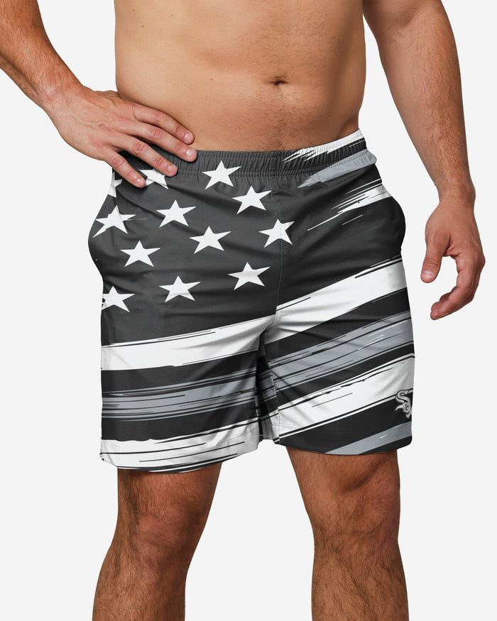 Chicago White Sox Americana Swimming Trunks FOCO S - FOCO.com