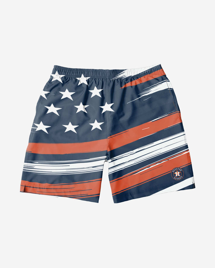 Houston Astros Americana Swimming Trunks FOCO - FOCO.com