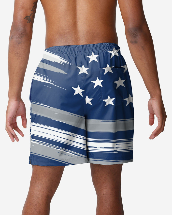 Los Angeles Dodgers Americana Swimming Trunks FOCO - FOCO.com