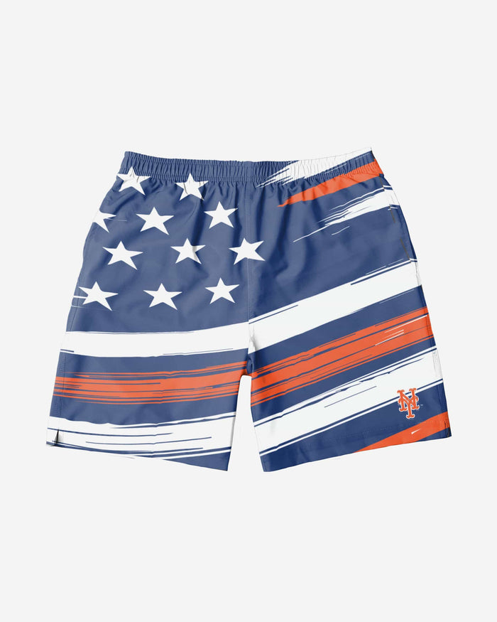 New York Mets Americana Swimming Trunks FOCO - FOCO.com