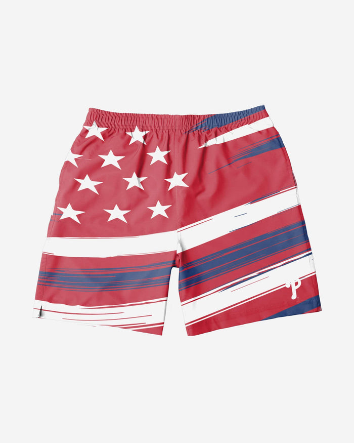 Philadelphia Phillies Americana Swimming Trunks FOCO - FOCO.com