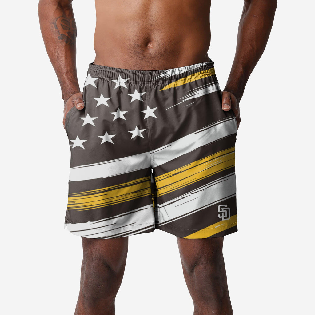 San Diego Padres Americana Swimming Trunks FOCO S - FOCO.com