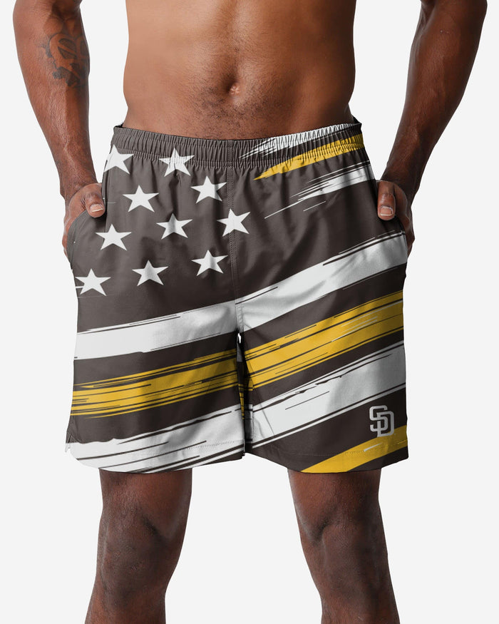 San Diego Padres Americana Swimming Trunks FOCO S - FOCO.com