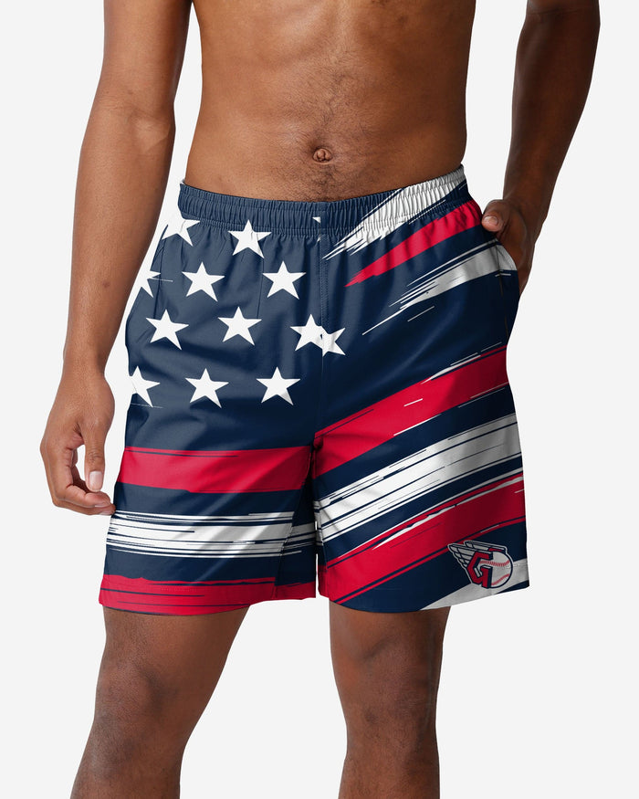 Cleveland Guardians Americana Swimming Trunks FOCO S - FOCO.com