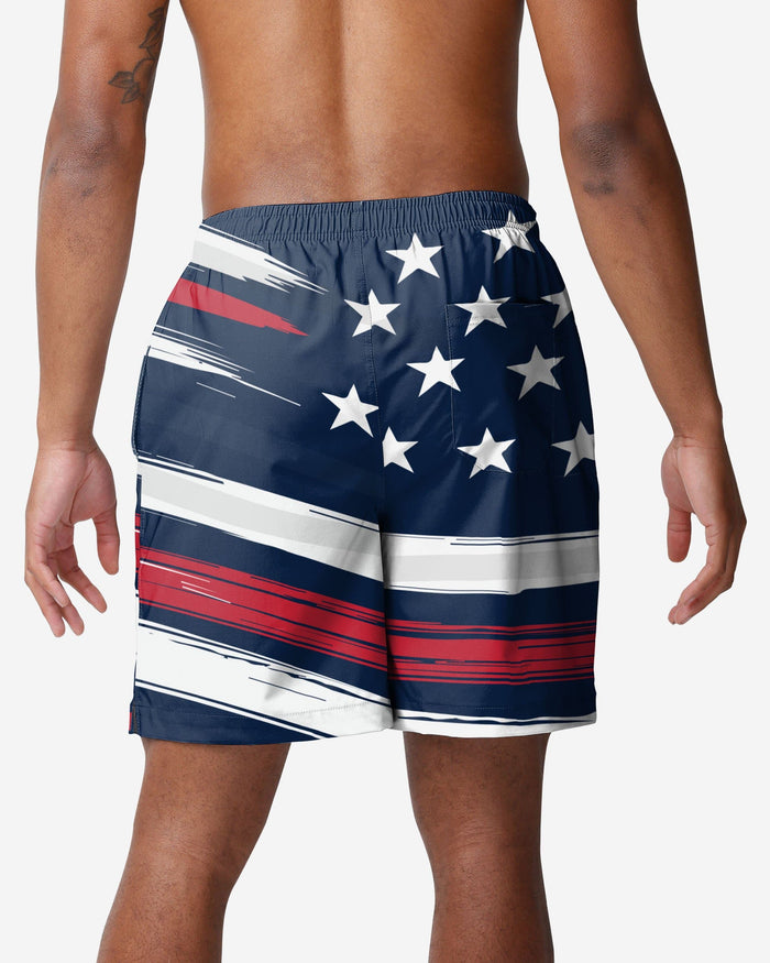 Washington Nationals Americana Swimming Trunks FOCO - FOCO.com