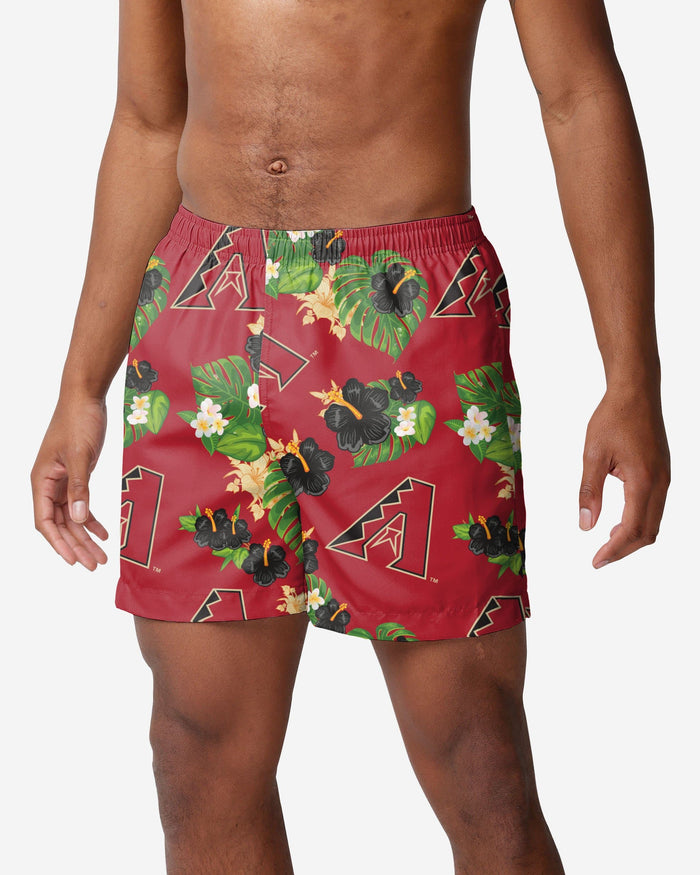 Arizona Diamondbacks Floral Swimming Trunks FOCO S - FOCO.com