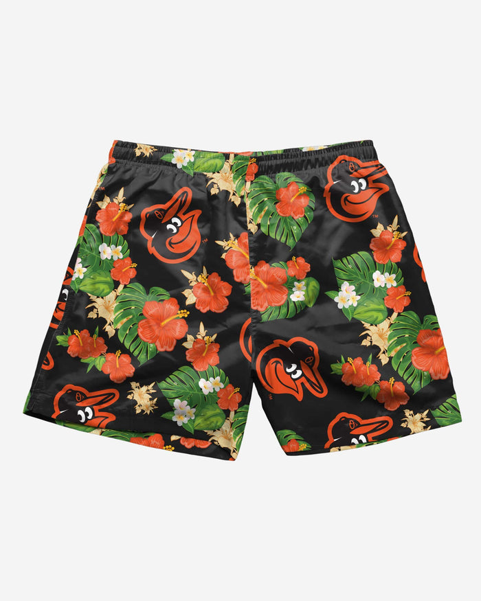 Baltimore Orioles Floral Swimming Trunks FOCO - FOCO.com