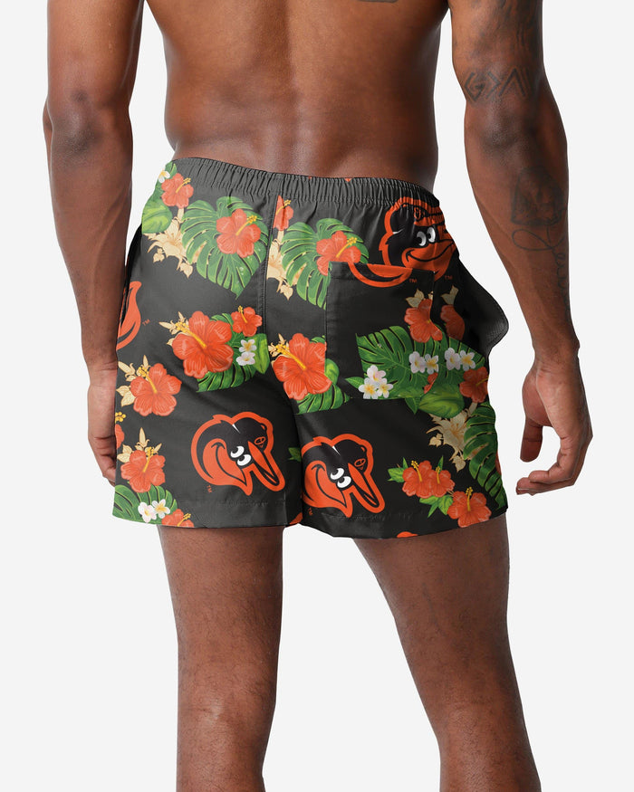 Baltimore Orioles Floral Swimming Trunks FOCO - FOCO.com