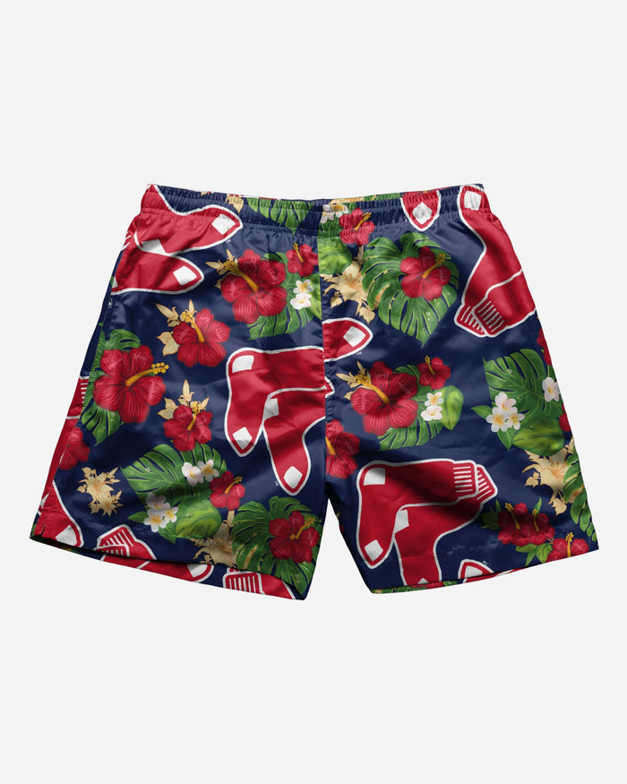 Boston Red Sox Floral Swimming Trunks FOCO - FOCO.com