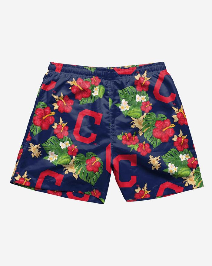 Cleveland Guardians Original Floral Swimming Trunks FOCO - FOCO.com