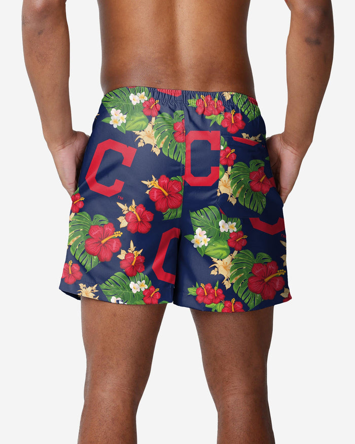 Cleveland Guardians Original Floral Swimming Trunks FOCO - FOCO.com