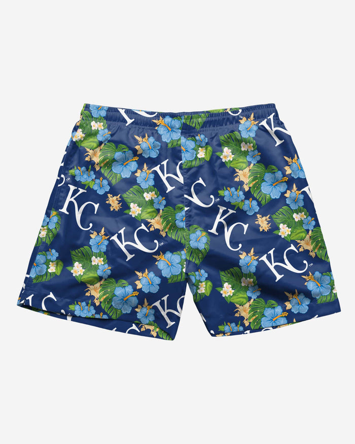 Kansas City Royals Floral Swimming Trunks FOCO - FOCO.com