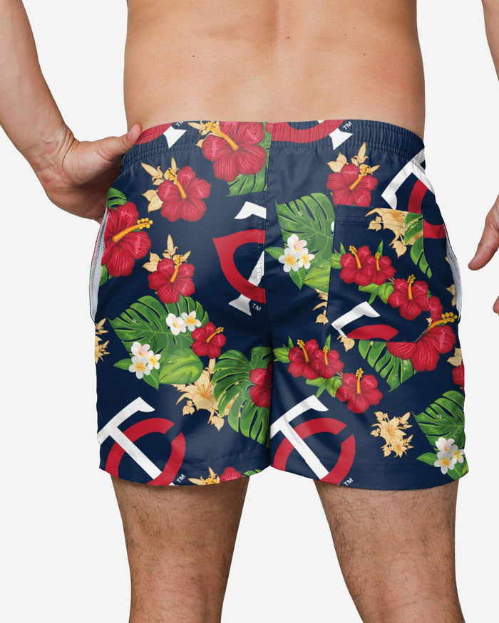 Minnesota Twins Floral Swimming Trunks FOCO - FOCO.com