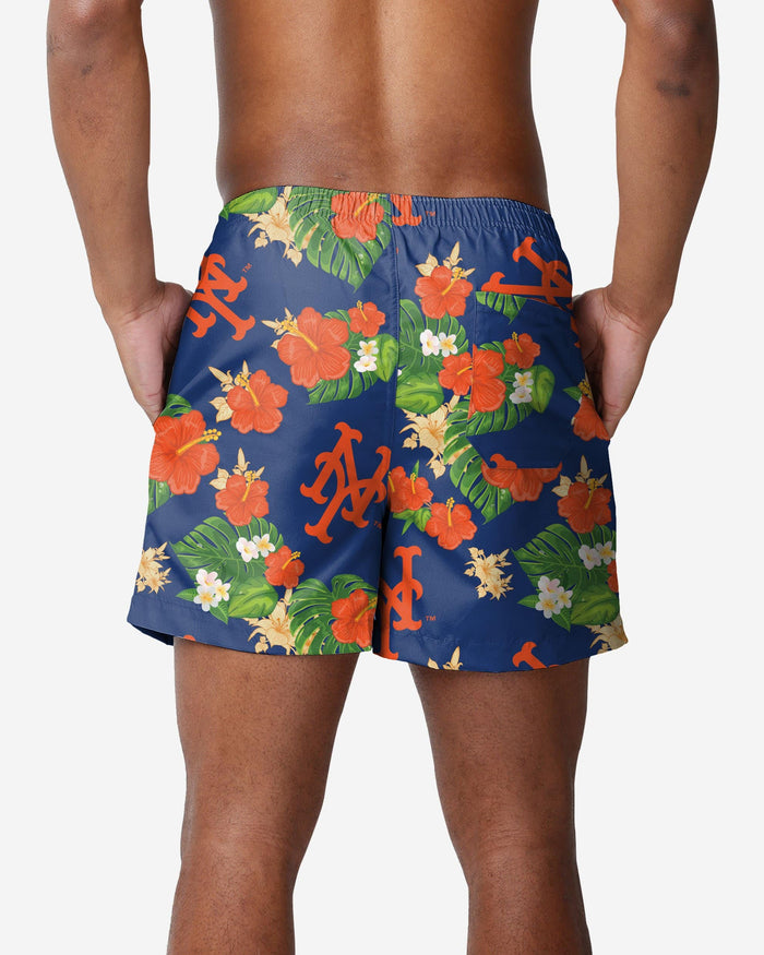 New York Mets Floral Swimming Trunks FOCO - FOCO.com