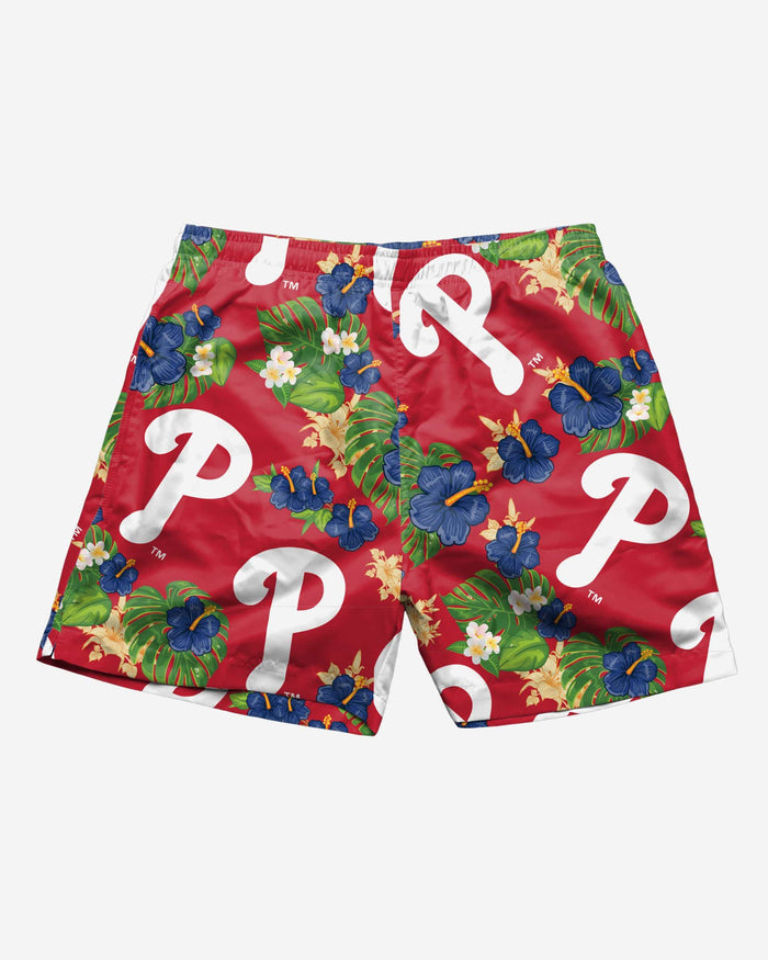 Philadelphia Phillies Floral Swimming Trunks FOCO - FOCO.com