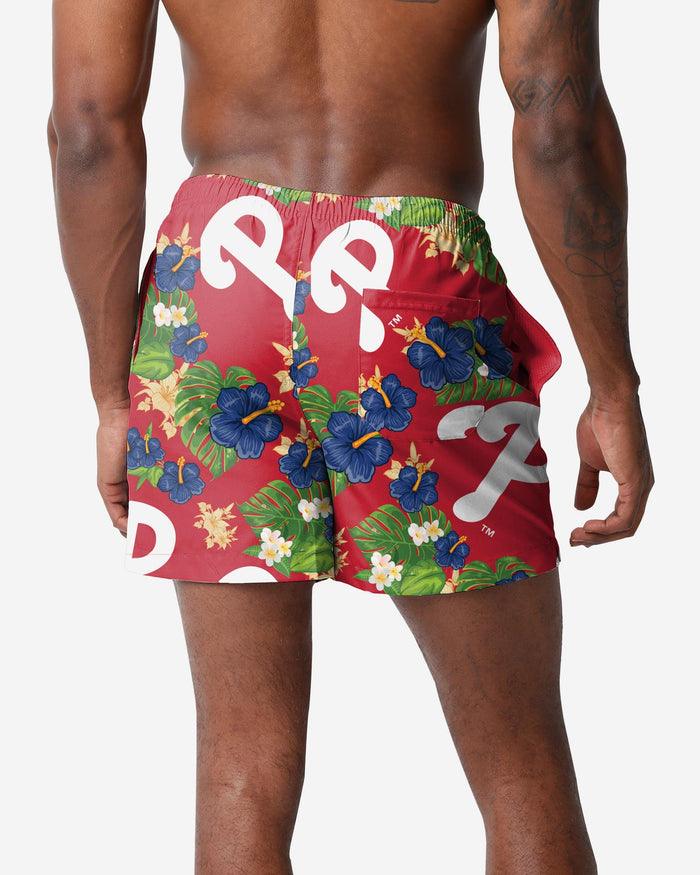 Philadelphia Phillies Floral Swimming Trunks FOCO - FOCO.com