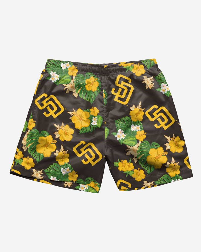 San Diego Padres Floral Swimming Trunks FOCO - FOCO.com