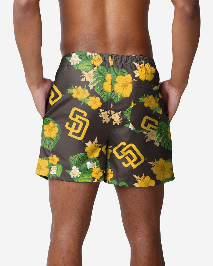 San Diego Padres Floral Swimming Trunks FOCO - FOCO.com