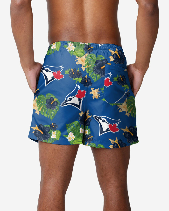 Toronto Blue Jays Floral Swimming Trunks FOCO - FOCO.com