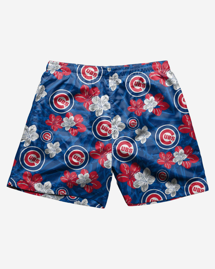 Chicago Cubs Hibiscus Swimming Trunks FOCO - FOCO.com