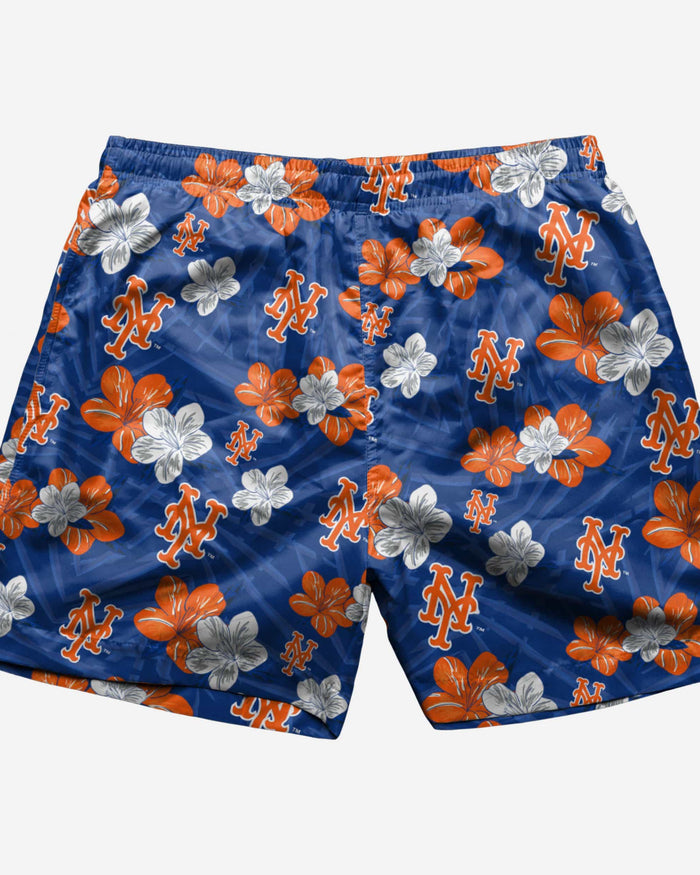 New York Mets Hibiscus Swimming Trunks FOCO - FOCO.com