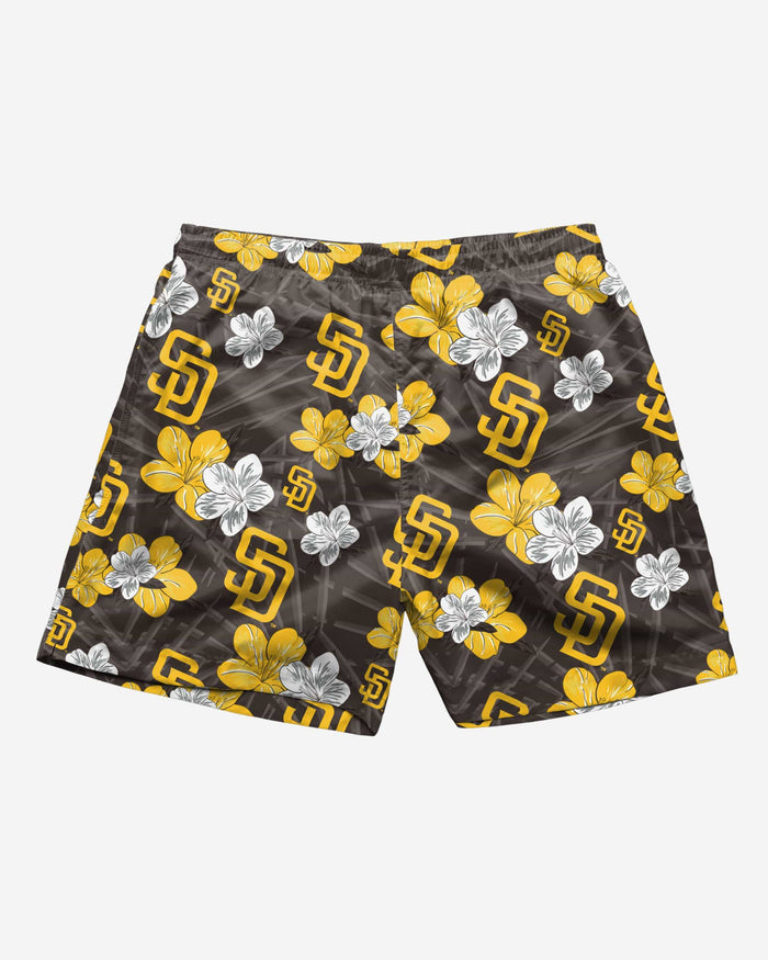 San Diego Padres Hibiscus Swimming Trunks FOCO - FOCO.com