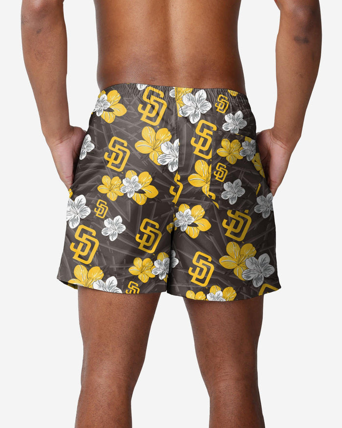 San Diego Padres Hibiscus Swimming Trunks FOCO - FOCO.com