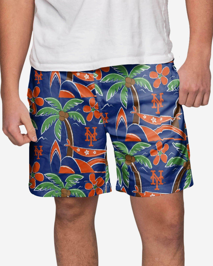 New York Mets Tropical Swimming Trunks FOCO S - FOCO.com