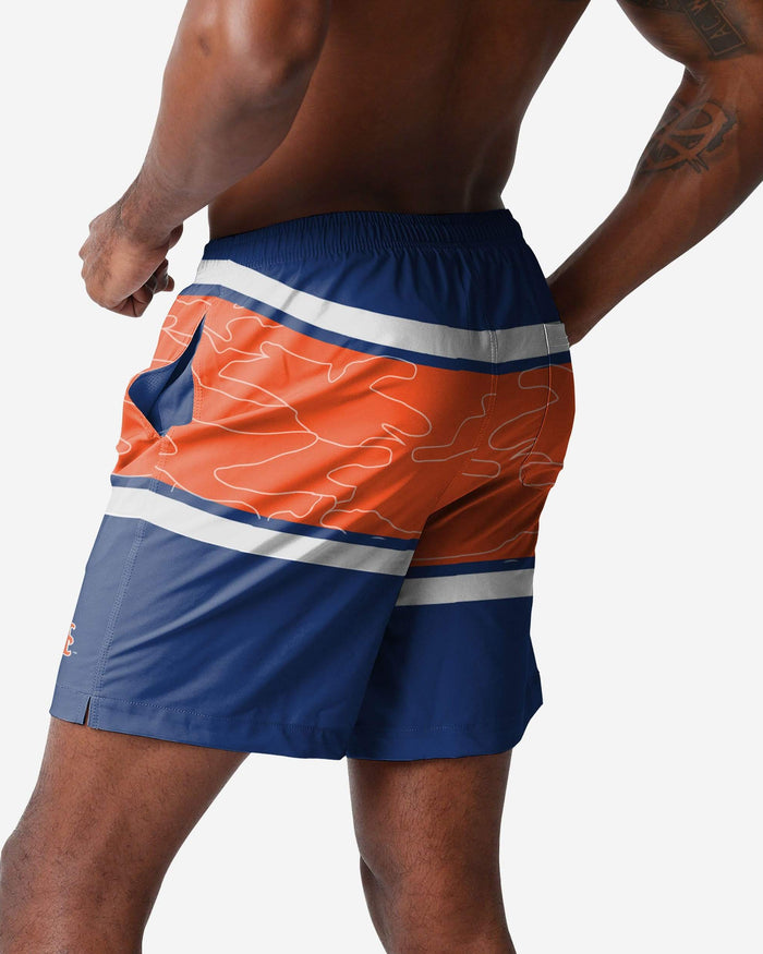 New York Mets Big Wordmark Swimming Trunks FOCO - FOCO.com