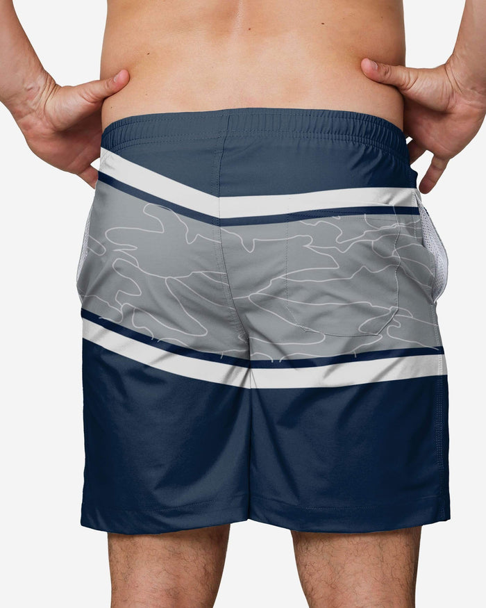New York Yankees Big Wordmark Swimming Trunks FOCO - FOCO.com