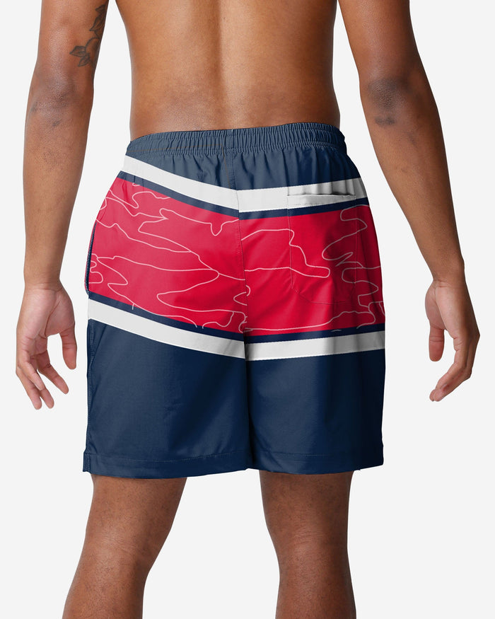 Cleveland Guardians Big Wordmark Swimming Trunks FOCO - FOCO.com