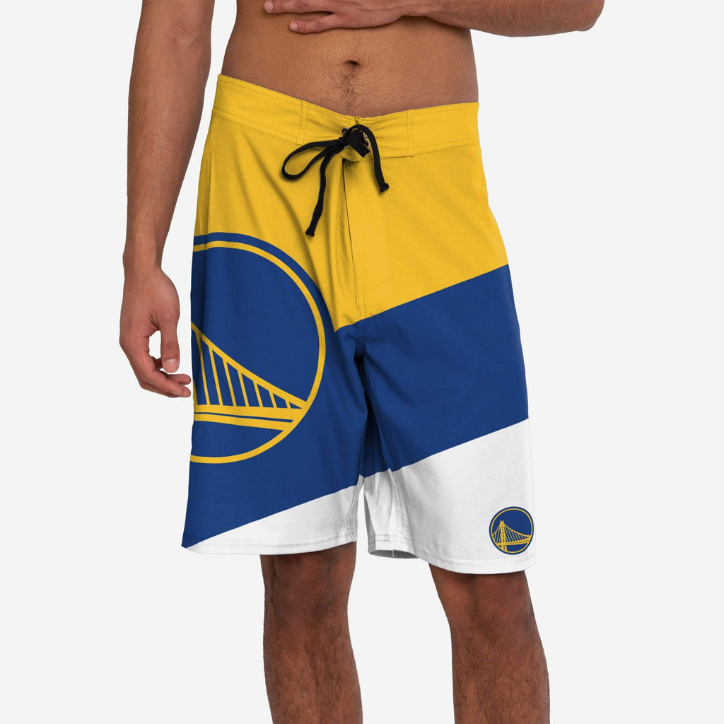 Golden State Warriors Color Dive Boardshorts FOCO S - FOCO.com