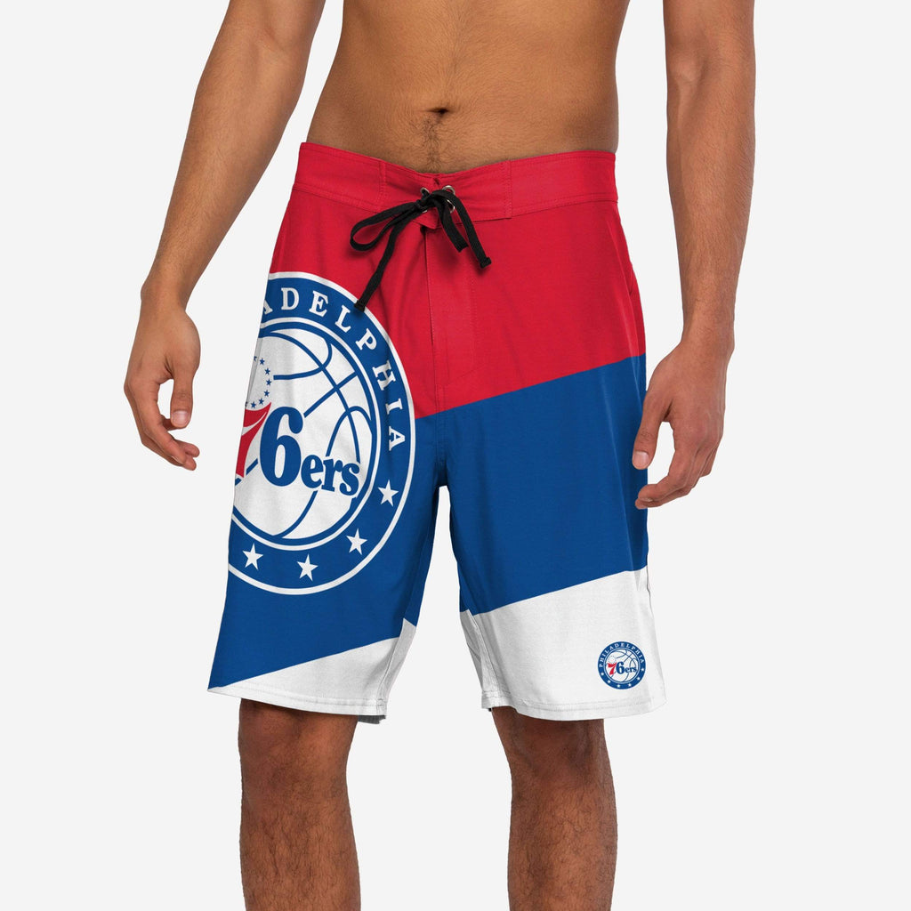 Philadelphia 76ers Color Dive Boardshorts FOCO S - FOCO.com