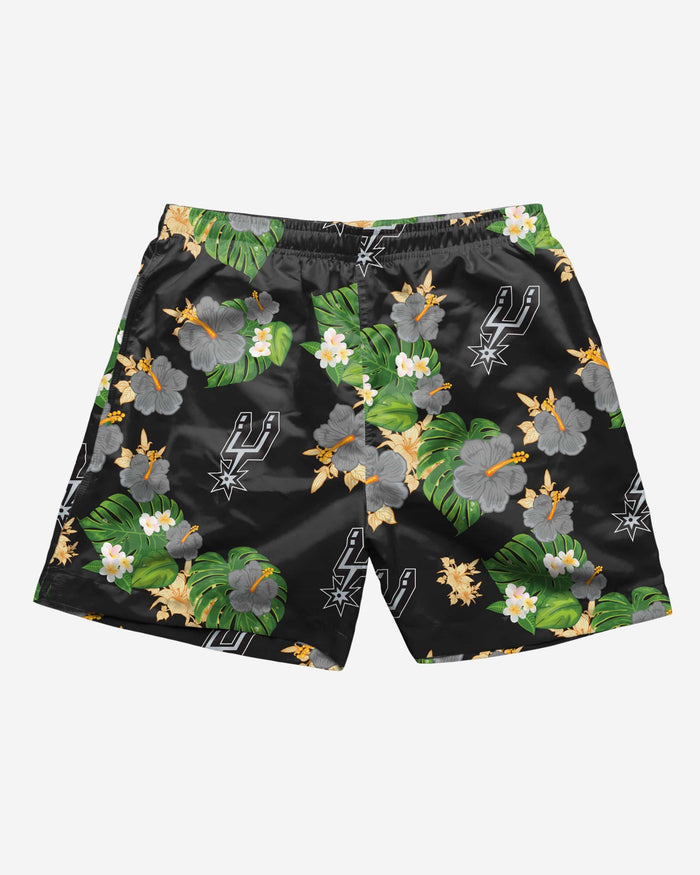 San Antonio Spurs Floral Swimming Trunks FOCO - FOCO.com