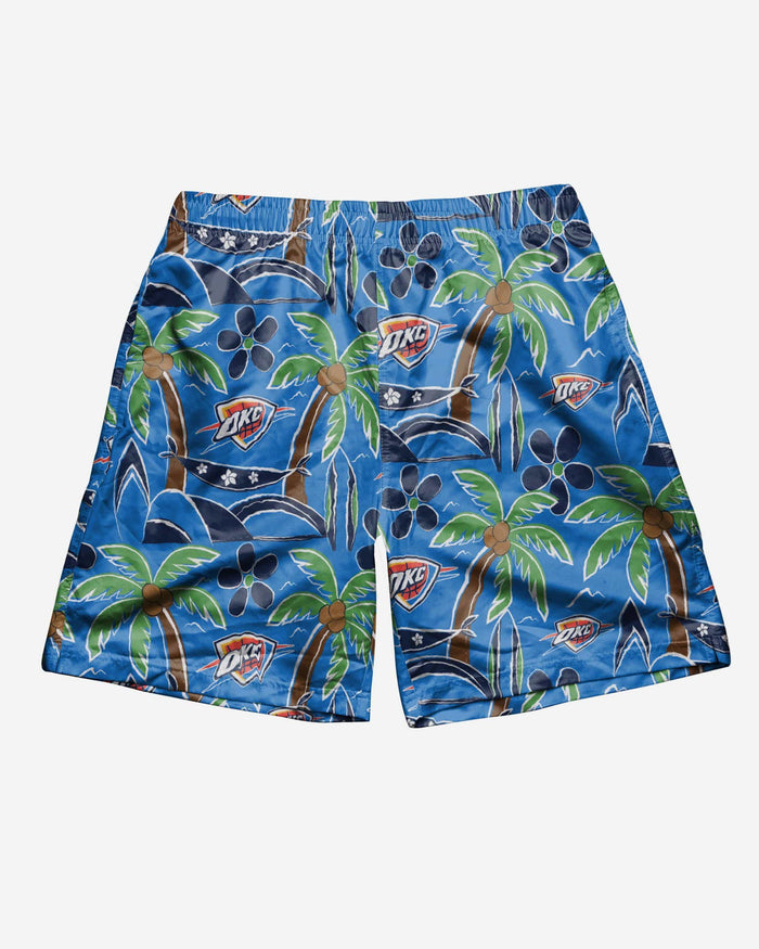 Oklahoma City Thunder Tropical Swimming Trunks FOCO - FOCO.com